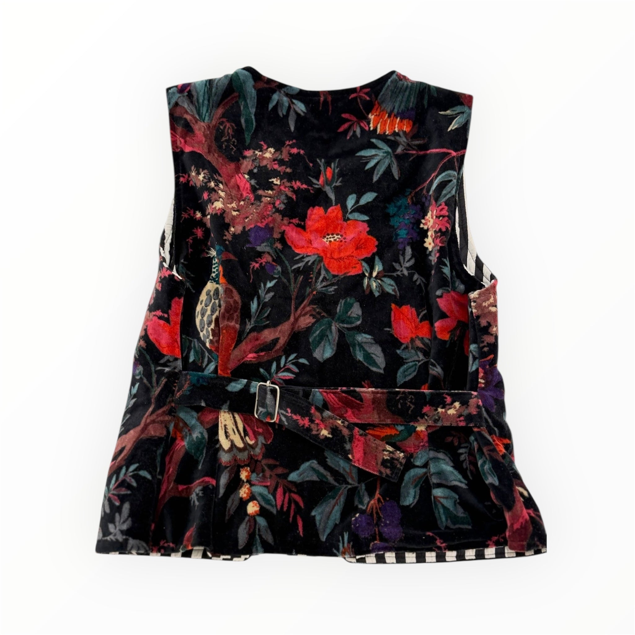 Chalequillo terciopelo negro