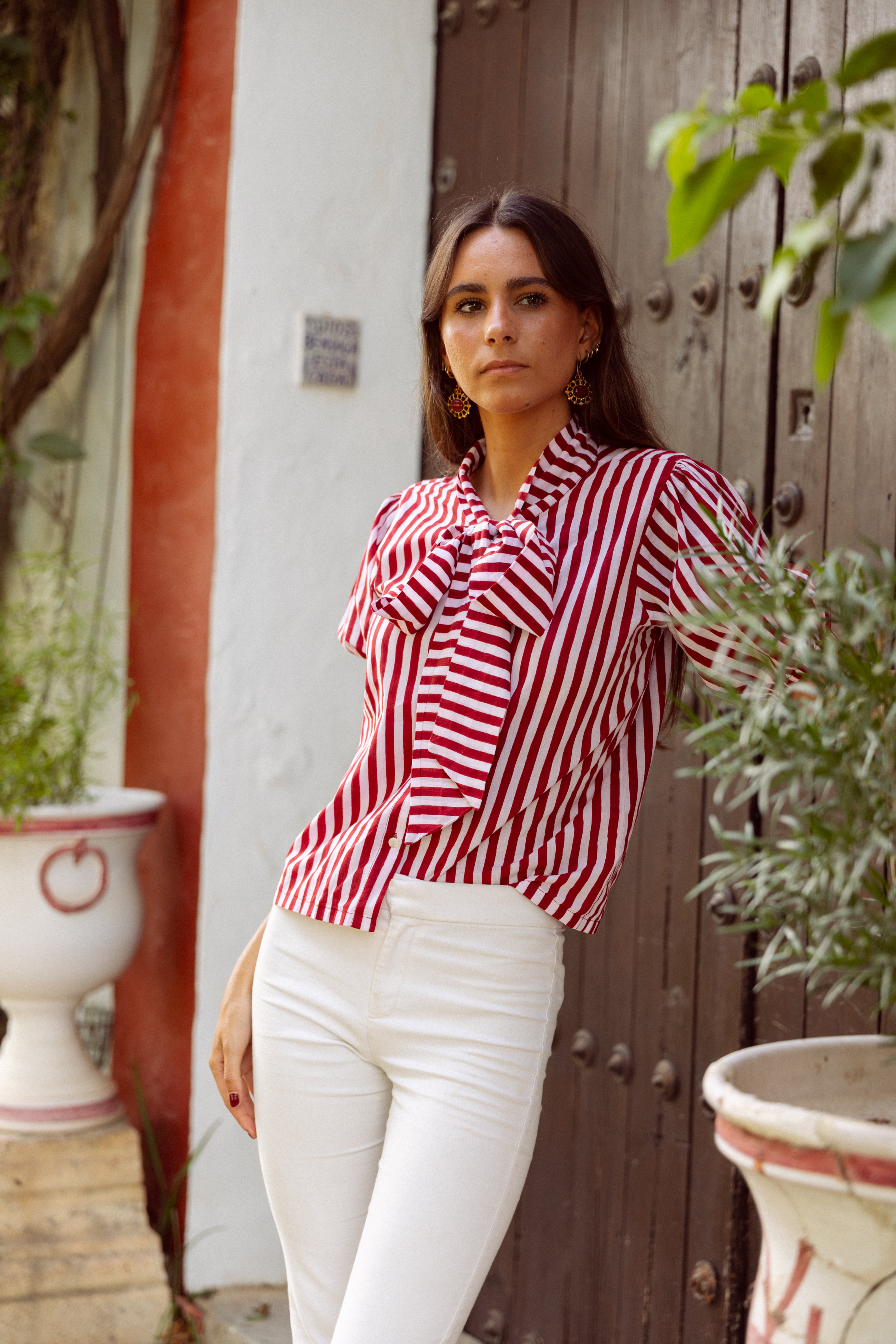 Camisa lazo roja