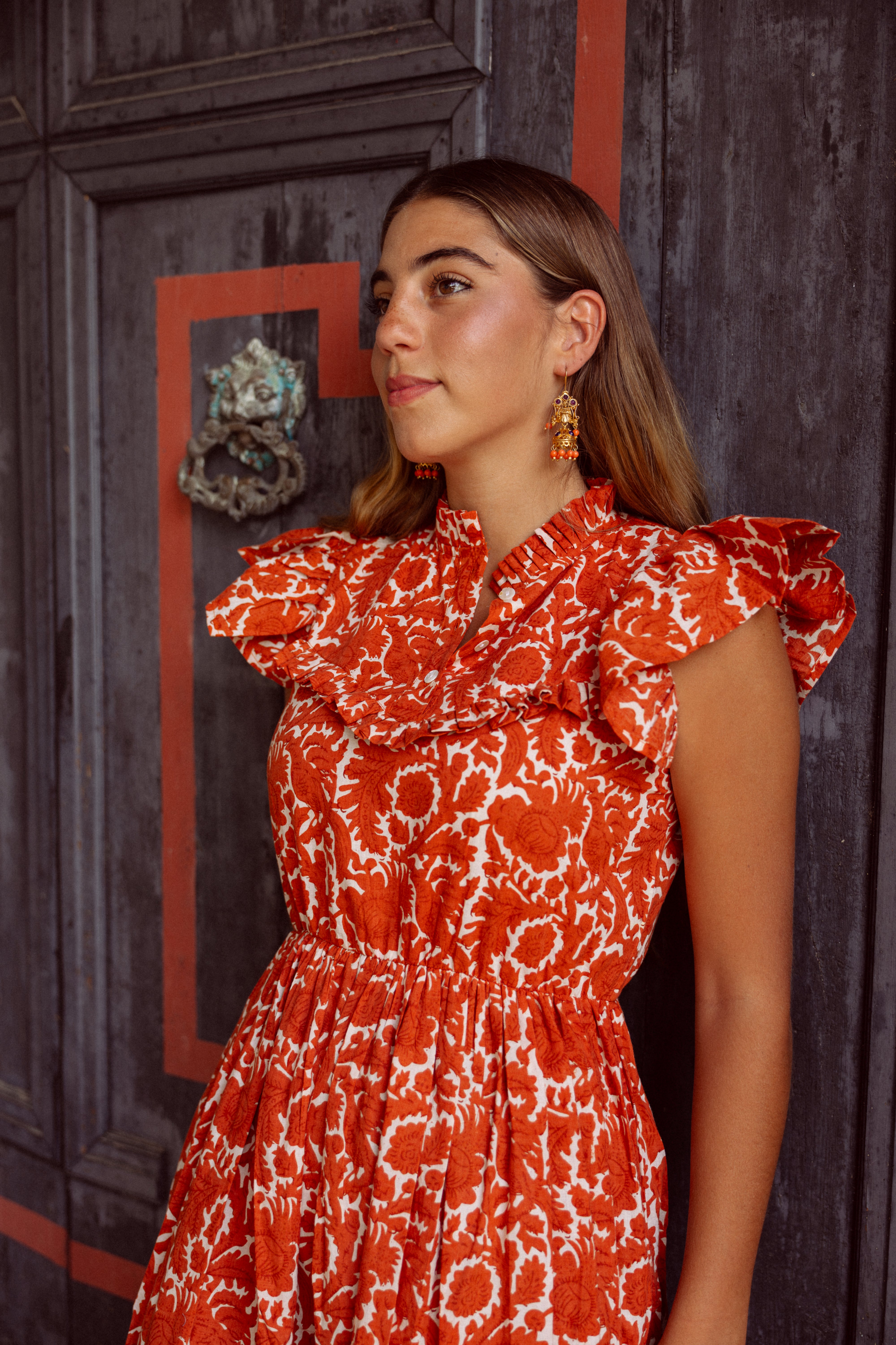 Vestido naranja