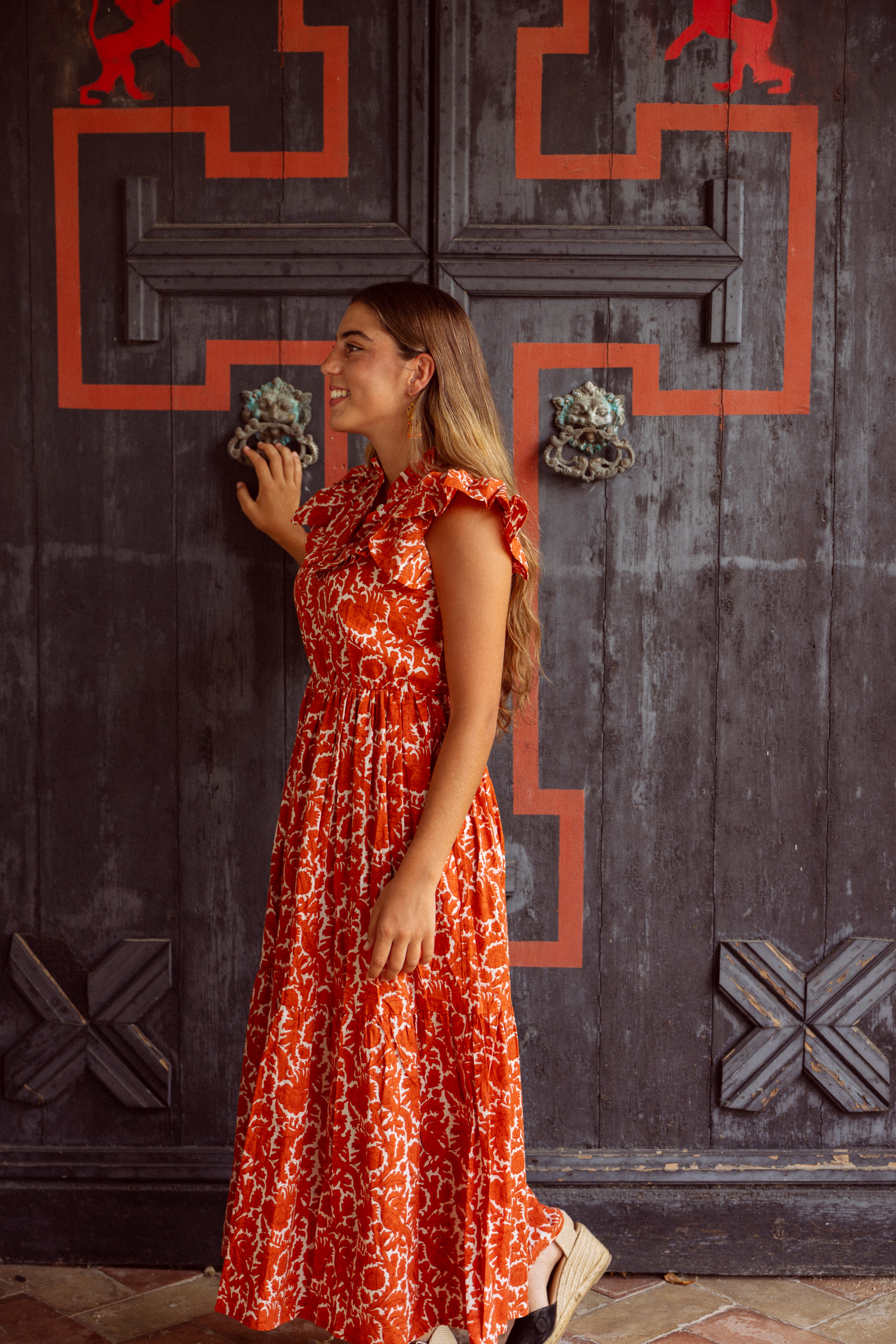Vestido naranja