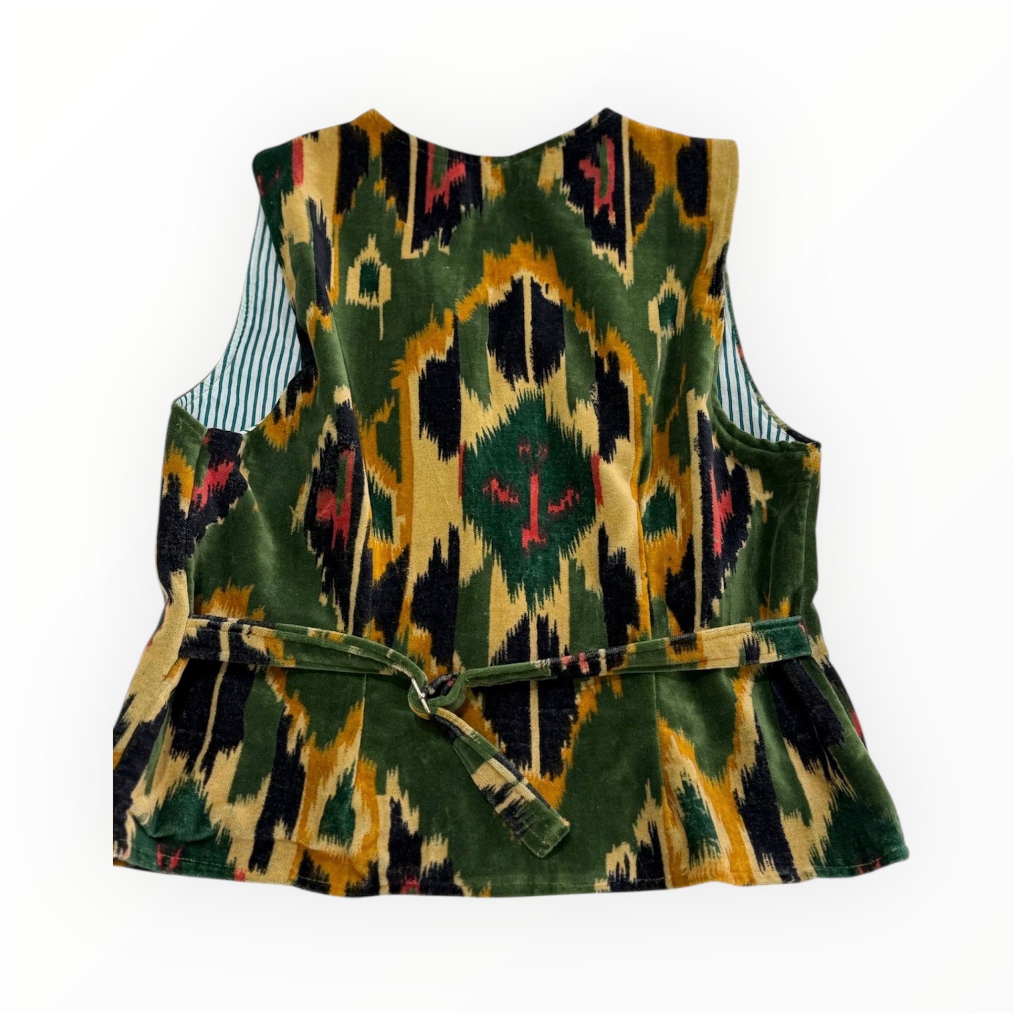 Chalequillo terciopelo verde