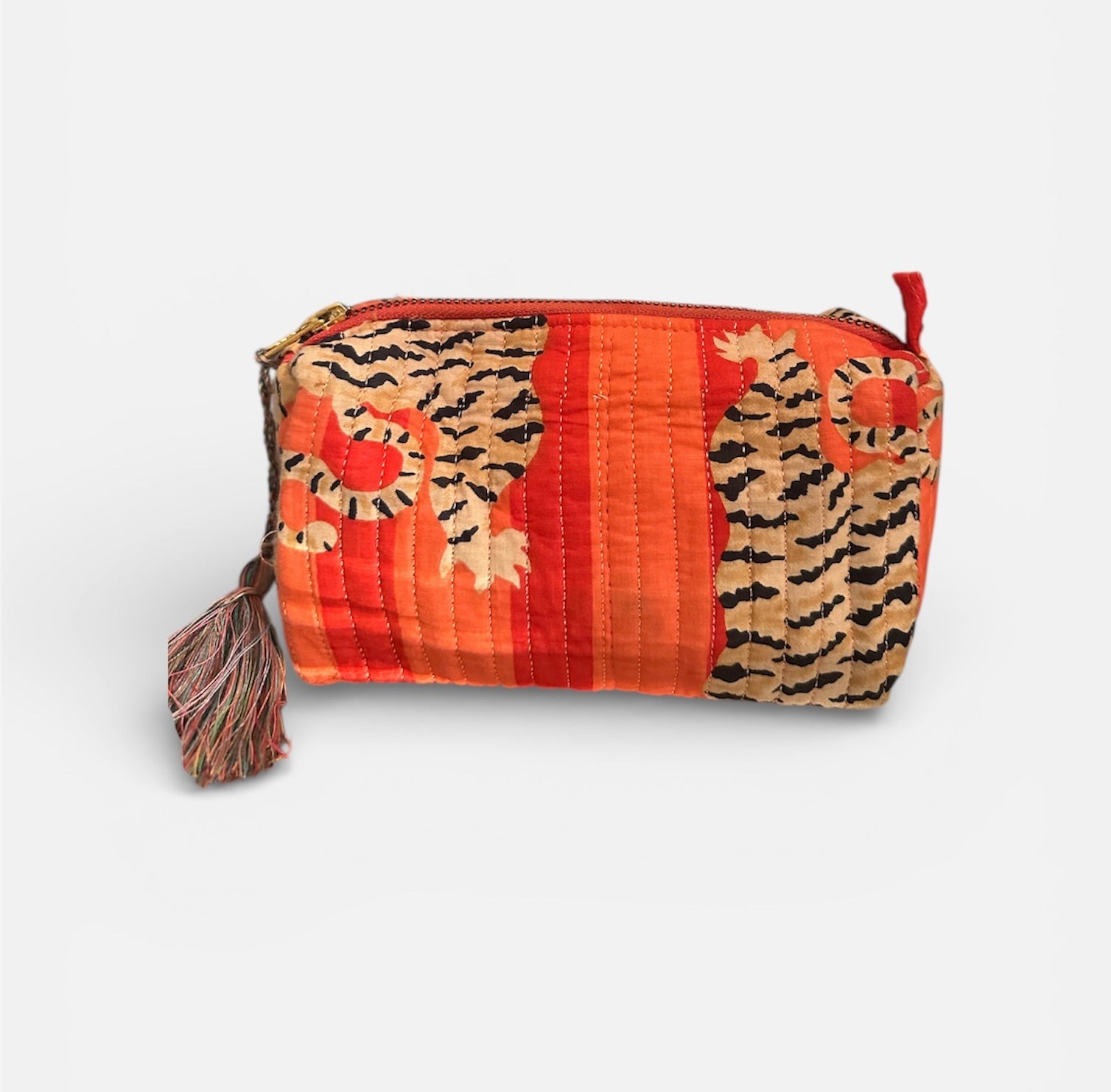Neceser naranja tigre