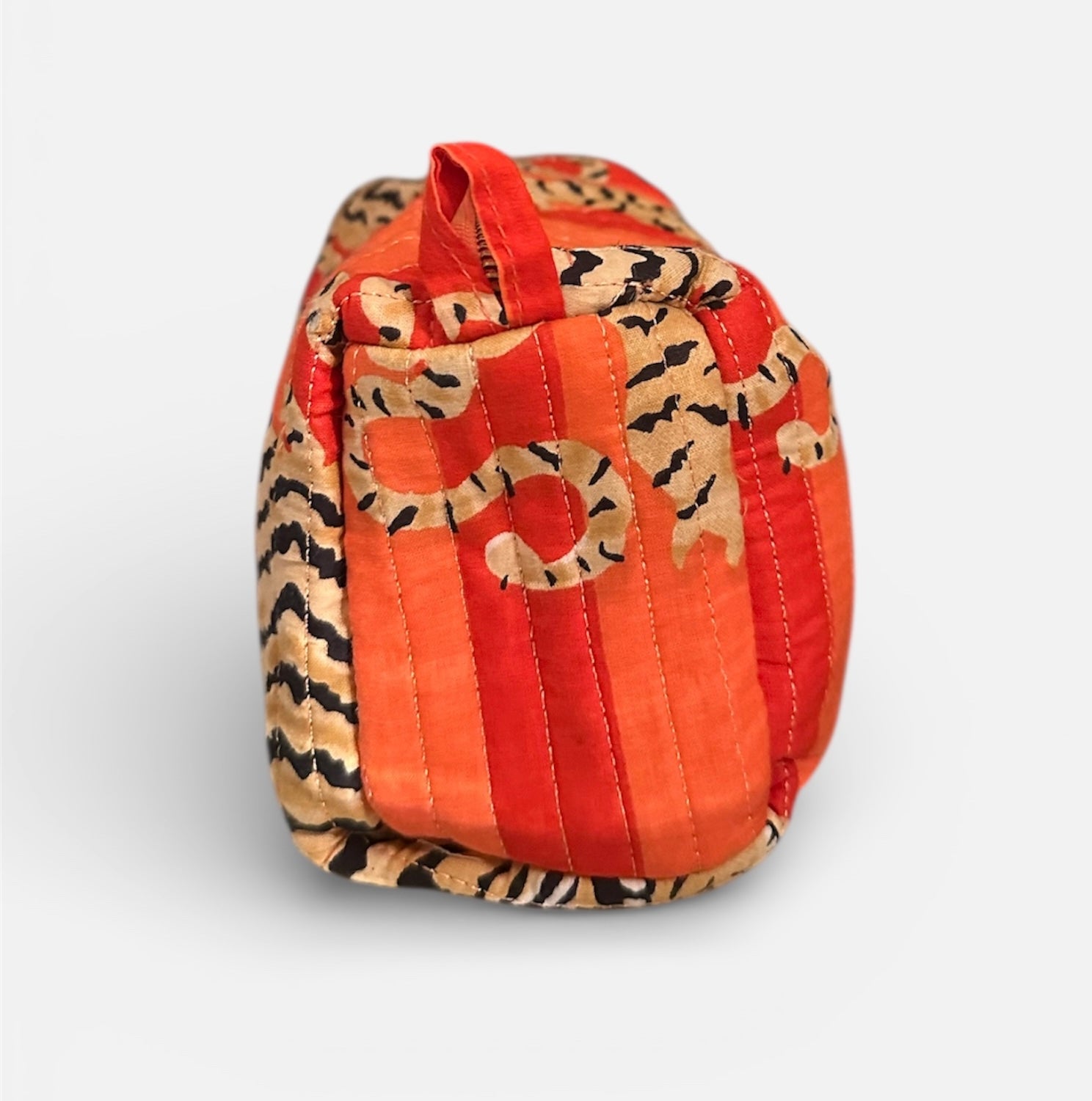 Neceser naranja tigre