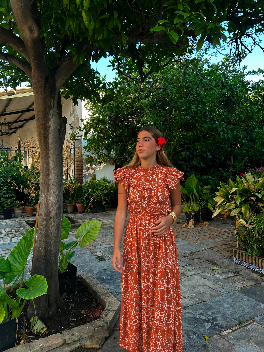 Vestido naranja